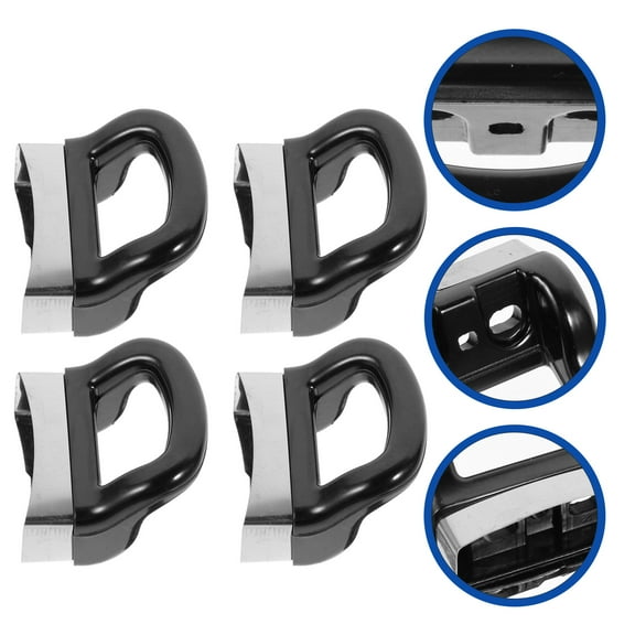 GOOHOCHY 4Pcs Phenolic Resin Pot Handle Replacement for Cooking Pots and Stockpots
