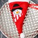thumbnail image 3 of Bolsa de vajilla de sombrero de Navidad bolsa creativa de vajilla Wdftyju de sombrero de Navidad tenedor cuchillo tela ligera no tejida para decoración de Mesa del hogar, 3 of 3