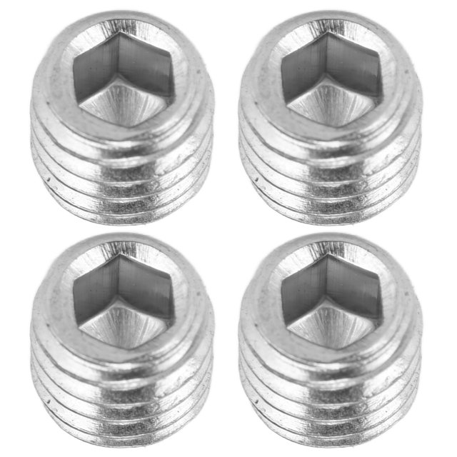 Wchiuoe Ensemble de Vis, 200 Pcs Ensemble de Douilles en Acier Inoxydable Vis Ensemble d'Entraînement Hexagonal Interne Assortiment de Vis pour Poignées de Porte, Ensemble de Vis d'Entraînement Hexagonal Internes