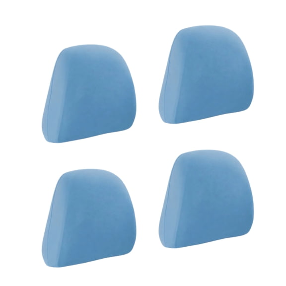 4Pcs Car Seat Headrest Cover, Car Accessories Flexible Car Headrest Covers, Reusable Anti-Dirty Headrest Protector, Universal for Cars, Vans, Trucks