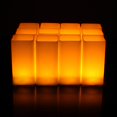 thumbnail image 3 of 12 Velas LED Intermitentes sin Llama - Blanco Cálido - Decoraciones Navideñas de Halloween (L), 3 of 5