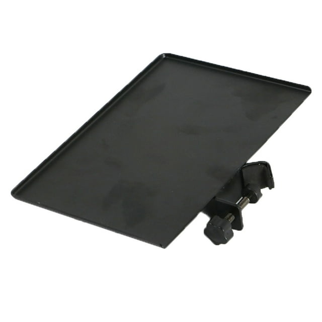KAKOWELY Support de Microphone Plateau Accessoire ABS Pince pour Support d'Instrument, 7.87x"X5.51"X0.51 Pouces