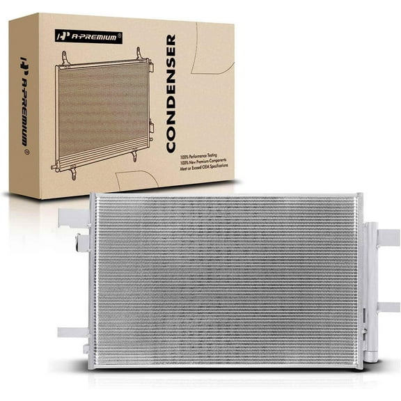 A-Premium Air Conditioning A/C Condenser Compatible with Subaru Crosstrek 2018 2019 2020 2021 2.0L 2.5L, Replace# 30100, 73210FL100