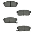 thumbnail image 4 of TRQ Rear Brake Pad & Rotor Kit Brake Pads Brake Rotor Semi-Metallic Fits Select 2001 INFINITI I30 2002-2004 I35 2001-2003 Nissan Maxima, 4 of 4