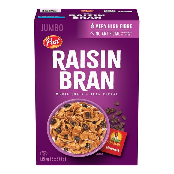 RAISIN BRAN 1.15 KG Céréales au blé entier et au son 1.15KG