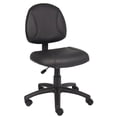 thumbnail image 1 of Silla de trabajo Boss Office Products Posture, piel negra, 1 of 6