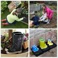 thumbnail image 3 of WREESH Plastic Tray Garden Boot Pad Floor Protection Mud Boots And Dog Bowl Storage, 3 of 9