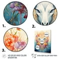 thumbnail image 3 of Designart "Divine Blessings Folk Religion wall art" Animals Floater Framed Canvas Print, 3 of 7