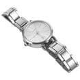 thumbnail image 2 of WORGEOUS Moda mujer reloj marca lujo malla cinturón banda creativo cuarzo pulsera mujer pulsera reloj Montre Femme (plata blanca), 2 of 8