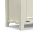 thumbnail image 6 of Simpli Home Amherst 54 inch Wide Solid Wood TV Stand in Antique White For TVs up to 60 inches, 6 of 13