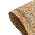 thumbnail image 2 of Dainty Home Geneva Woven Textilene Crossweave With Textured Stripe Pattern Reversible 13" x 19" Rectangular Placemat Set of 4 in Champagne, 2 of 3