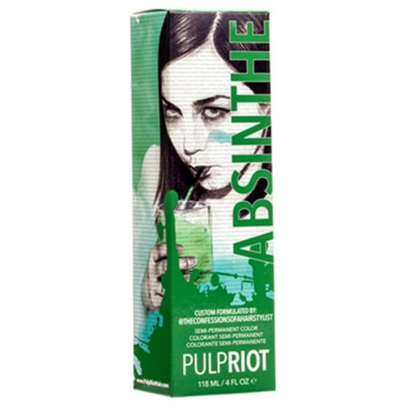 Pulp Riot Coloration Capillaire Semi-Permanente 4 Oz - Absinthe