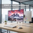 thumbnail image 6 of Deco Gear 39 Curved Ultrawide Gaming Monitor, 2560 x 1440, HDR400, 165 Hz, 99% sRGB, HDMI 2.0, DP 1.4 Limited White Edition, 6 of 9