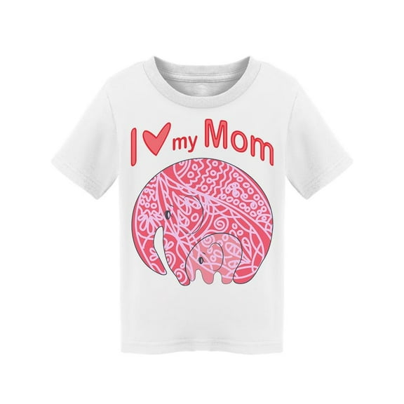 Baby Elephant And Her Mother T-Shirt Toddler -Image by Shutterstock, 2 Toddler