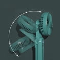 thumbnail image 3 of Stay Cool with 5 Speeds Handheld Fan Portable Foldable Digital Display, 3 of 5