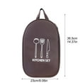 thumbnail image 2 of Oliegs Portable Zoned Outdoor Tableware Storage Bag Camping Cutting Board Bag Tool Handbag Picnic Bag Kitchenware Storage Bag, 2 of 5