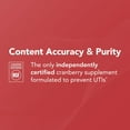 thumbnail image 3 of Theralogix TheraCran One Cranberry Capsules - 90-Day Supply - Cranberry Supplement for Men & Women - Cranberry Pills to Support Urinary Tract Health* - 36mg PACs per Capsule - NSF Certified - 90 Ct, 3 of 10
