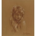 thumbnail image 2 of Paul Émile Chabas 15x16 Gold Ornate Wood Frame and Double Matted Museum Art Print Titled - Young Girl, 2 of 4