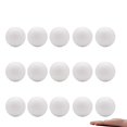 thumbnail image 1 of Bolas de Espuma para Manualidades Crafare de 7.5 cm, Paquete de 15 piezas, Blancas, 1 of 6