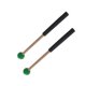 thumbnail image 5 of 2 piezas de mazo de tambor de 8,6 pulgadas, mazo de percusión de goma ligero y portátil para Verde, 5 of 9