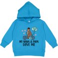 thumbnail image 2 of Inktastic My Nana Papa Love Me Grandchild Toddler Hoodie, 2 of 4
