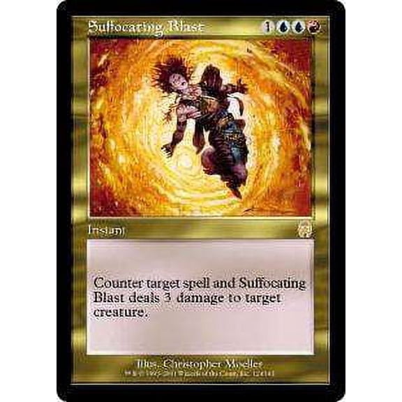 MtG Apocalypse Rare Suffocating Blast (Foil) #124
