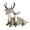 Gray, variant on Moocorvic 7" Sika Deer Stuffed Animals,Christmas Decorations Stuffed Deer Animal Plush Toys for Boys and Girls, Gifts for Women, for Christmas Yard Home Indoor Outdoor Garden Lawn