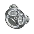 thumbnail image 4 of Shisuyan 1 Pce Assiette pour Enfants en Acier Inoxydable Dessin Animé Compartiment à Couverts Résistant aux Chutes Forme d'Ours pour Enfants (Argent), 4 of 8