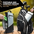 thumbnail image 4 of KNOX Golf Cooler Bag, Dedicated Ice Pack Pocket with XL-Storage Capacity, Keeps Drinks Cold Up To 8-Hours, Waterproof & Leakproof Golf Bag Cooler Design, Insulated Golf Cooler Sleeve, 8-Can Capacity, 4 of 7