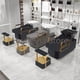 thumbnail image 4 of Luxury Beauty Salon Chair Head Spa Professional Washing Machine Shampoo Bed Stylist Barber Lavacabezas Salon Equipment LJ50SC My Lux Decor Round, 4 of 30