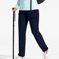 thumbnail image 4 of Women'S Hiking Pants Quick Dry Lightweights Water Elastic Waist Cargo Pants for All Seasons Navy Blue XXL, 4 of 6
