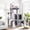 Gray, variant on Globlazer XXL Giant Cat Tree, 83 Inch Heavy Duty Tall Cat Tower for Indoor Cats Large Adult with 7 Scratching Posts, Beige