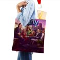 thumbnail image 4 of iCarly Bolso de tela con estampado de lienzo para mujer, bolsa de compras reutilizable y estética, con cremallera interior, regalo para mujer,40*40cm., 4 of 6
