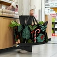 thumbnail image 6 of Christmas Large Capacity Reusable Oxford Cloth Laundry Organizer: Foldable Laundry Basket, Bag, and Picnic Basket, 6 of 7