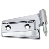 TRQ Front or Rear Upper Door Hinge RH Side Chrome for 07-18 Jeep Wrangler BDA06929 Fits select: 2008,2015-2018 JEEP WRANGLER UNLIMITED