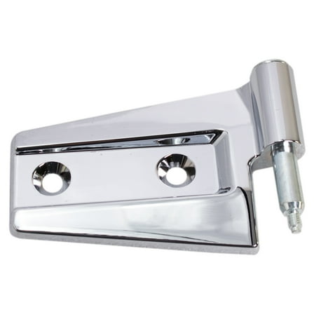TRQ Front or Rear Upper Door Hinge RH Side Chrome for 07-18 Jeep Wrangler BDA06929 Fits select: 2008,2015-2018 JEEP WRANGLER UNLIMITED