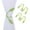 E Type is Fruit Green, variant on GYTY 4pcs DIY Twist Curtain Ties, Creative Decorative Curtain Twist Ties, Curtain Ties for Home Office Living Room Bedroom Decor (C Type is Beige)