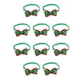 thumbnail image 1 of Methold Collares para mascotas, corbata para perro, pajarita ajustable, accesorios elásticos a juego ornamentales para mascotas, decoraciones navideñas VN088-10 10piezas Methold CBP377281, 1 of 4