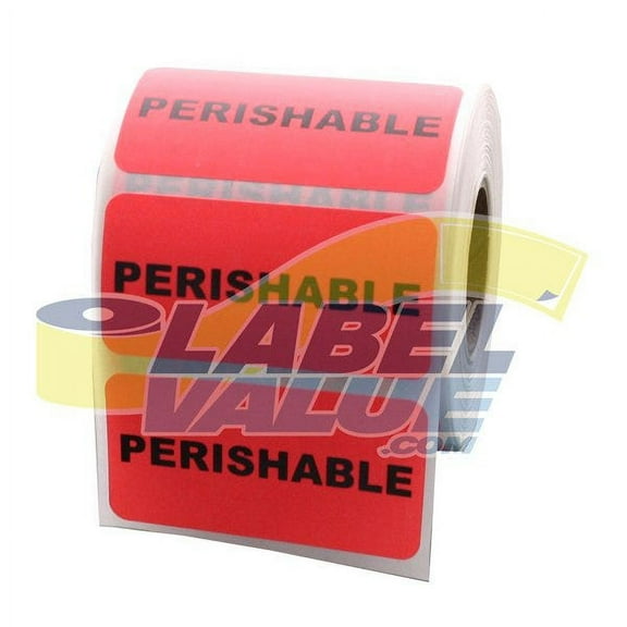 Perishable Inventory Labels 2" x 1"