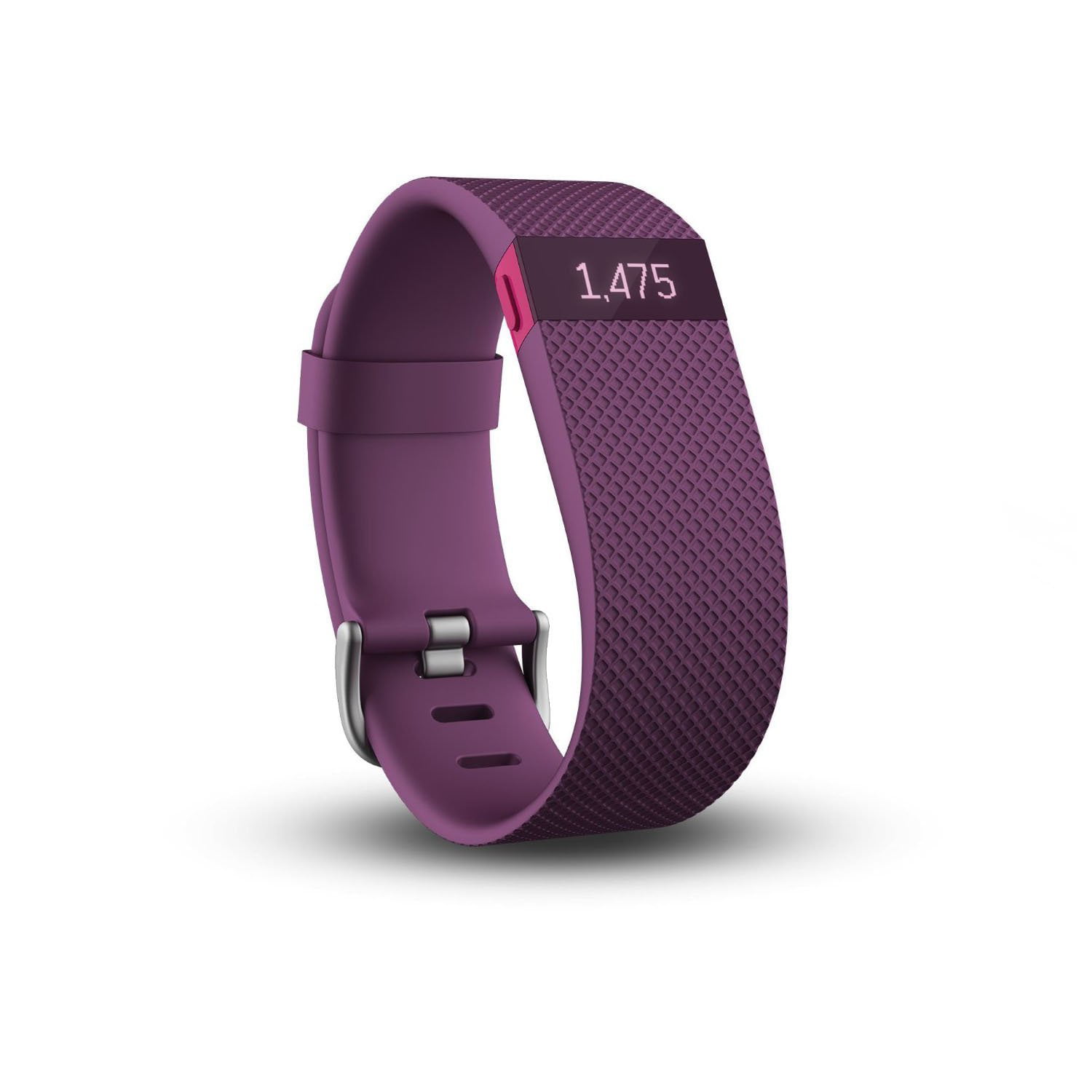 PURPLE SILICONE NEW WITH IT SPORT SLEEVE FOR FITBIT CHARGE & CHARGE HR 