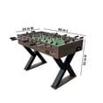 thumbnail image 7 of KICK Drias 48" Foosball Table (Brown), 7 of 7