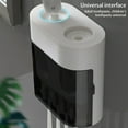 thumbnail image 4 of Billuyoard Exprimidor de de ABS, resistente al agua, a prueba de polvo, montado en la pared, dispensador de silicona a prueba de humedad, soporte Juegos de accesorios de baño, 4 of 6