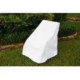 thumbnail image 4 of KoverRoos Weathermax 14222 High Back Chair Cover, 32-Inch Width by 37-Inch Diameter by 39-Inch Height, Large White, 4 of 4