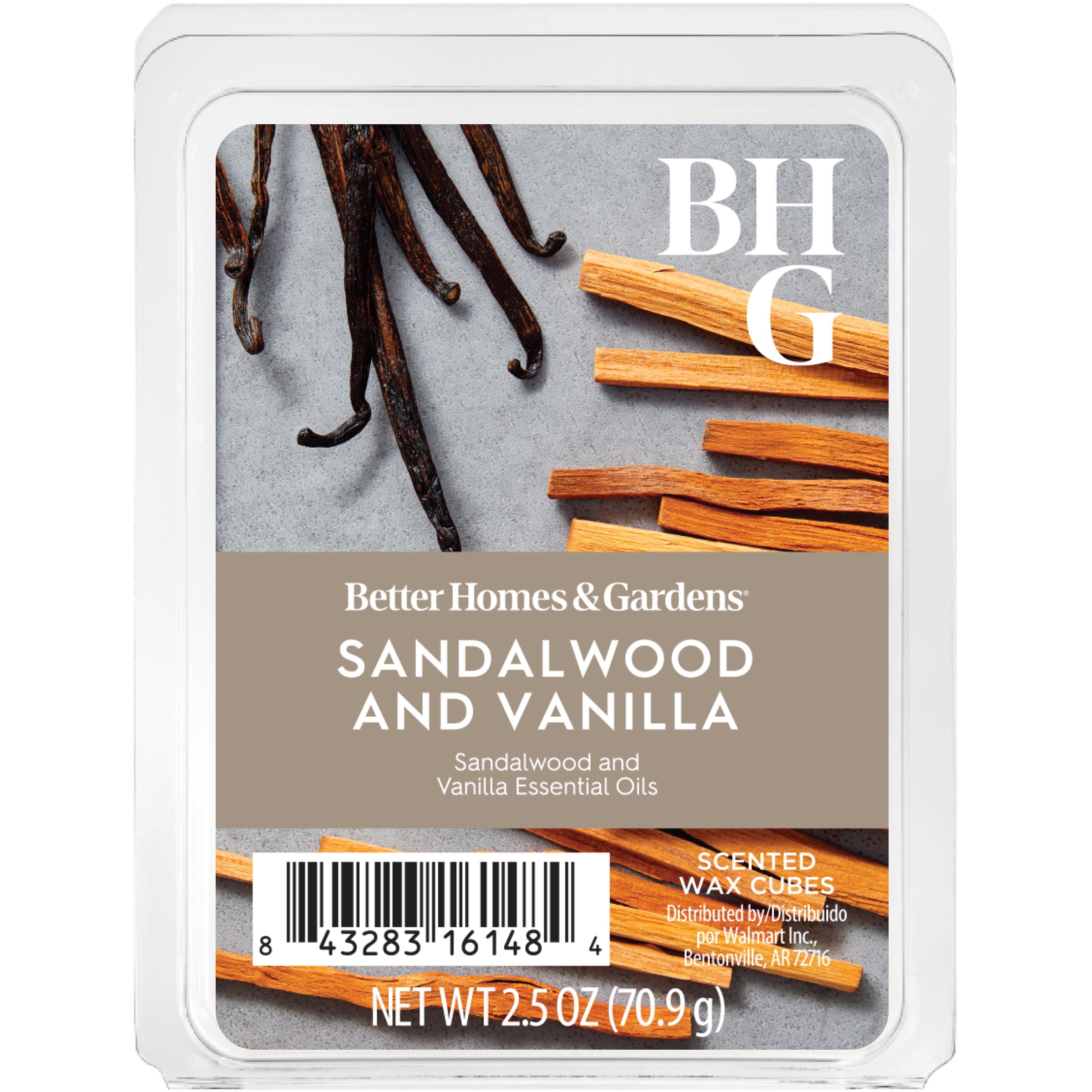 Better Homes & Gardens Sandalwood Vanilla Scented Wax Melts 2.5 oz