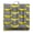 Bananas Floor Pill, variant on Palm Inspired Floor Pillow&nbsp;– 22x22 Inch Large Cushion, Dutch Velvet, Elegant Frond Design (Sophisticated Tropical)
