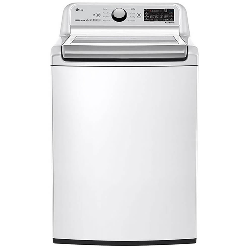 LG WT7300CW 5 Cu. Ft. White Electric Top Load Smart Washer