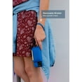 thumbnail image 3 of Smartish iPhone 11 Crossbody Case - Dancing Queen [Purse / Clutch with Detachable Strap & Card Holder] - Bath Bomb Blue, 3 of 5