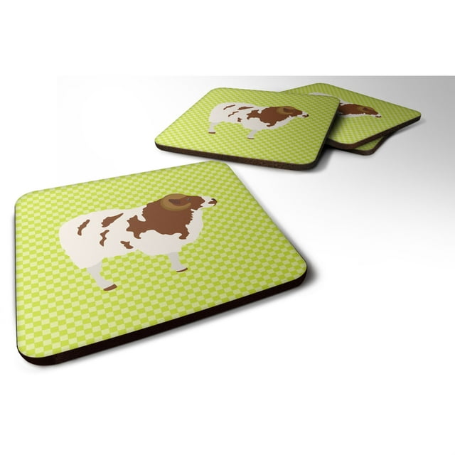 "Treasures Jacob Green Decorative coasters, 3.5, Multicolor" Caroline's Treasures BB7801FC