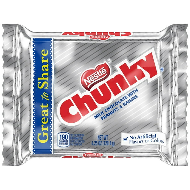 Nestle, Chunky Candy Bar, 4.25 Oz