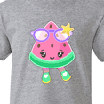 thumbnail image 4 of Inktastic Cute Watermelon with Sunglasses Youth T-Shirt, 4 of 5